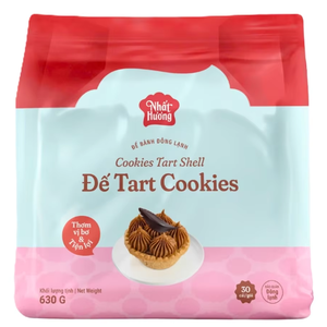 โรงงานผลิตทาร์ตขายดี ขายตรงจากโรงงาน รับผลิตแบบ OEM/ODM ขนมฮาลาล คุกกี้แช่แข็งแบบไม่อบ เปลือกทาร์ต 630 กรัม ราคาดี - Product Image 1