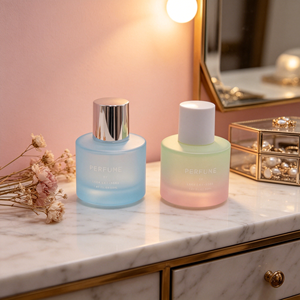 Frosted Matte Glass <b>Perfume</b> Atomizer <b>Bottle</b> Empty Glass Scent <b>Bottle</b> with Fine Mist <b>Spray</b> Pump for Women Men <b>Perfume</b> - Product Image 3