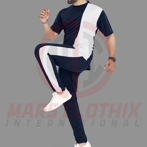 Men's Summer Breathable <b>Tracksuit</b> with Custom Design Crew Neck Casual Wear Men <b>Tracksuit</b> For Online Sale - Product Image 6
