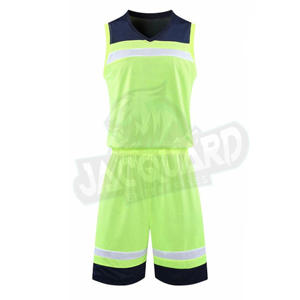 Uniforme de Baloncesto a la Moda para Hombre, Camisetas y Pantalones Cortos de Baloncesto Hechos a Medida, Ropa Deportiva de Fútbol, 100% Poliéster - Product Image 1