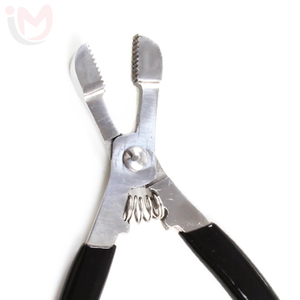 IMANS ENTERPRISES Pince à décollement d'extensions capillaires en acier inoxydable, outil professionnel de coiffure pour salon, modèle IE-HX-0173 - Product Image 2