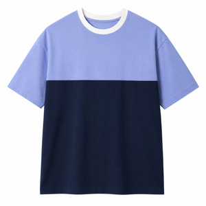 Mens Oversized T Shirt Cotton Bamboo Fiber Blend <b>Plus</b> <b>Size</b> Round Neck Custom Logo Professional Printing Canvas Blank OEM Wholesa - Product Image 1