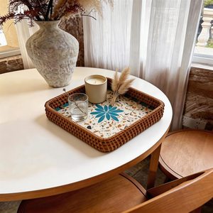 housewarming gift tray wedding gift serving tray hostess gift tray stylish gift for her eco-friendly gift tray - Product Image 2