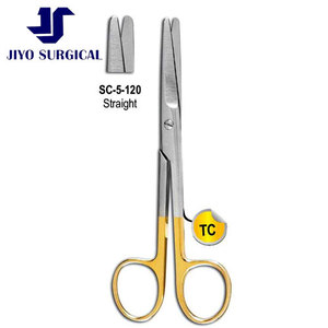 Tijeras Quirúrgicas Profesionales TC Insert de 14.5cm, 16.5cm, 18.5cm, Autoclavables, Herramienta de Disección Médica de Acero Inoxidable, Equipo Quirúrgico - Product Image 1