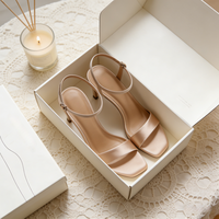 Boîte d'expédition en carton ondulé personnalisée Boxit.pk pour chaussures à talons hauts, emballage durable pour la vente au détail et le commerce électronique