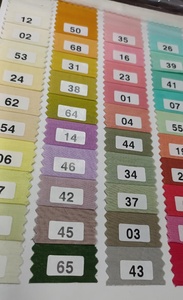 Tissu en coton et polyester uni, largeur 44, 20 mètres, idéal pour les tenues ethniques, les kurtis et les saris, matière synthétique douce. - Product Image 6