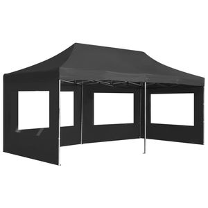 Tenda per Feste in Tessuto Oxford Antracite 310 G/m2 con Rivestimento in PVC per Matrimoni ed Eventi - Product Image 2