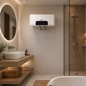 Rossi Electric Storage Water <b>Heater</b> 15L 20L 30L Wall Mounted 2500W Plastic Household Heating - Product Image 1