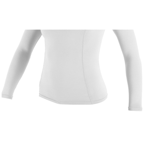 Camiseta Deportiva Personalizable de Manga Larga para Mujer, Diseño Nuevo, con Logotipo Frontal Impreso por Transferencia de Calor, Transpirable y Ecológica - Product Image 3