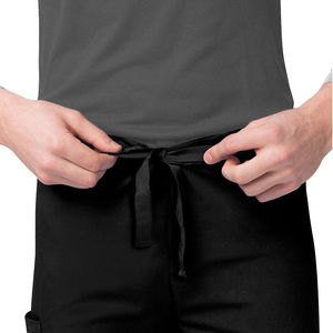Vêtements de travail en tricot Spandex/Polyester avec logo personnalisé OEM, uniforme de salon de beauté, blouse d'infirmière, tenue médicale, uniforme d'hôpital - Product Image 4