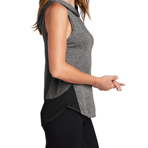 Camiseta sin Mangas Casual para Mujer, Tejida en Spandex/Algodón, 220g, Ecológica, de Secado Rápido y Transpirable - Product Image 6