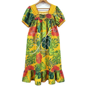 Vestido Puletasi Samoano Nuevo de Estilo Polinesio Tropical Personalizado para Mujer - Product Image 2
