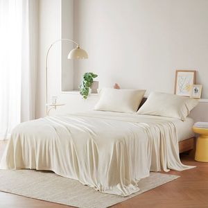 Set di Lenzuola in Jersey di Cotone Misto per Tutte le Stagioni, Misura Full - Include Federa - Product Image 1