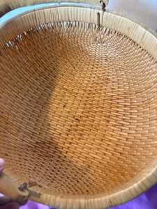 Cesta de bambú japonesa vintage vietnamita tejida a mano para ikebana con inserto de bambú, florero para arreglos florales, proveedor y fabricante - Product Image 5