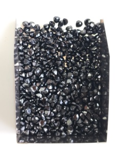 Natural <b>Black</b> Spinel 3.5MM <b>Heart</b> Cut Best Quality Loose Gemstone for Jewelry Making - Product Image 4