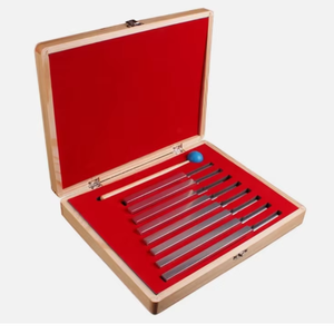 Juego de 8 diapasones de aluminio, afinador de enseñanza estándar internacional, 256-512HZ Y... - Product Image 1