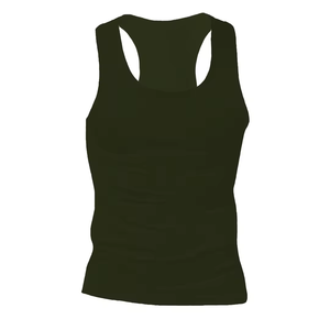 Mens Fashion Knitted <b>Lace</b> 100% Cotton Muscle <b>Tank</b> <b>Top</b> Custom Design High Quality Blend Summer Casual Streetwear Breathable Quick - Product Image 1