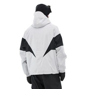 <b>men</b> ski snowboard <b>jacket</b> waterproof <b>warm</b> insulated windproof breathable winter outdoor coat adjustable hood padded lining - Product Image 3