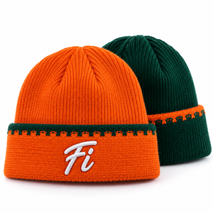 2026 New Wholesale Custom Color Block Ear Flap Hats Polyester Embroidered Winter Warm Travel Beanies Outdoor Fashion Headwear - Product Image 1