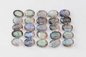 Pierre de labradorite naturelle 7*5 mm, qualité exceptionnelle, pierre précieuse pour la création de bijoux, prix de gros. - Product Image 2