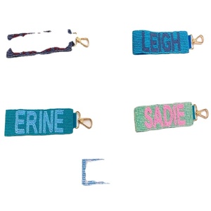 Porte-clés élégants pour femmes, multicolores, indiens, ornés de perles de rocaille, avec bandeaux de cheveux charmants, tendance - Product Image 1