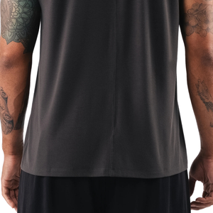 Camiseta sin mangas gris oscuro para hombre, estilo oversize, para gimnasio, entrenamiento muscular, fitness, ropa urbana, OEM, al por mayor - Product Image 6
