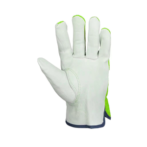Guantes de Seguridad Industriales de Primera Calidad, Cómodos, con Protección Máxima para las Manos, Palma de Cuero y Dorso de Gamuza, para Uso General - Product Image 2