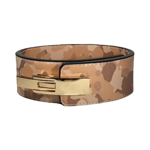 Hebilla de acero inoxidable de cuero sintético, 10MM de espesor, 4 "de ancho, cinturón de palanca de levantamiento de pesas, soporte de espalda para entrenamiento - Product Image 1