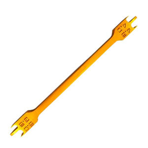Yellow Color Coated Medical Grade Stainless Steel Manual Orthodontic Dental Bracket Positioning Height <b>Gauge</b> Surgical - Product Image 2