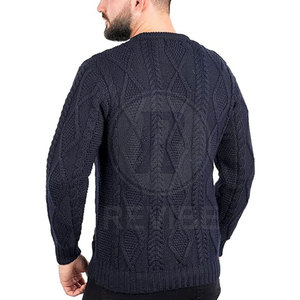 Pull pour homme respirant et chaud pour l'hiver, épaisseur standard, 100% polyester, haute qualité, en vente en ligne - Product Image 2