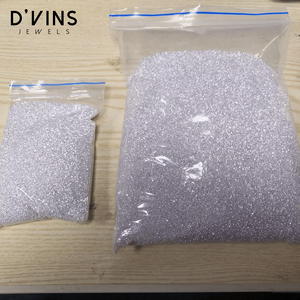 เพชรหลวม D'vins Jewels ขัดเงาแล้ว เพชรเลี้ยงในห้องปฏิบัติการ VVS ทรงกลมเจียระไนแบบบริลเลียนท์ สี D ขนาด 1.25-1.7 มม. ผลิตด้วยวิธี HPHT จากเมืองสุราษฎร์ สำหรับทำเครื่องประดับ - Product Image 1