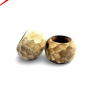 Napkin <b>Ring</b> Wooden Napkin Holder Looking Fabulous Party Dinner Christmas Decoration - Product Image 1