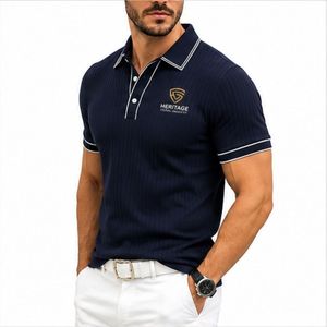Premium Quality Men's Polo <b>Shirt</b> Modern Athletic Fit For Golf Training <b>Walking</b> Travel And Casual Lifestyle Polo <b>Shirt</b> - Product Image 3
