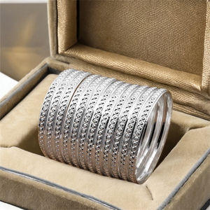 กำไลเงินชุบขายส่ง, กำไลแฟชั่น, กำไลเงินสั่งทำ, กำไลเงินชุบแบบดั้งเดิม, กำไลเงินทองเหลือง - Product Image 2