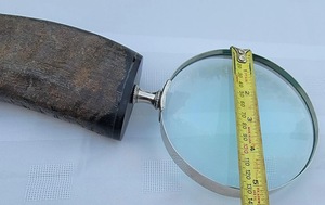 Nueva Lupa Hecha a Mano con Mango de Cuerno de Búfalo, Ecológica, para Lectura de Precisión y Estilo Clásico Vintage de Alta Calidad - Product Image 4