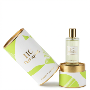 Cardboard <b>Boxes</b> With Tin Can Appearance For Perfume - Product Image 1