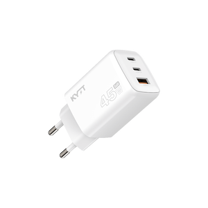 Chargeur rapide KYT 45W double et triple port avec corps minuscule et charge rapide pour iPhone/Samsung avec technologie Smart IC et GaN - Product Image 3