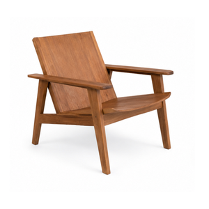 Silla de Relax de Teca Sólida de Lujo, Silla de Patio para Exteriores, Muebles de Jardín para Hotel, Villa o Resort, Fabricante - Product Image 1