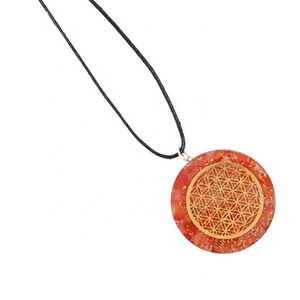 Colgante de orgón del árbol de la vida, colgante de jaspe rojo, en línea, al mejor precio - Product Image 5