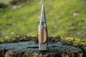 ขวานเหล็กกล้าคาร์บอนตีขึ้นรูปด้วยมือ ยี่ห้อ STEEL CRAFT INTERNATIONAL ด้ามไม้แอชทรงรี 31 นิ้ว - Product Image 6