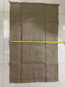 <b>100</b>% Eco-Friendly Hessian <b>Jute</b> Bags Size 37x22.5 Inches 500 Gm Anti-Mildew Abrasion-Resistant Geotextile <b>Fabric</b> - Product Image 3