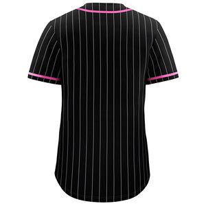 เสื้อเบสบอลอีลิทแบบสั่งทำพิเศษ ปักลายแบบซับลิเมชั่น ติดกระดุมทั้งตัว ชุดยูนิฟอร์มเบสบอลสำหรับทีม  สามารถใส่ชื่อและหมายเลขส่วนตัวได้ สำหรับผู้ชายและเยาวชน ขายส่ง - Product Image 2