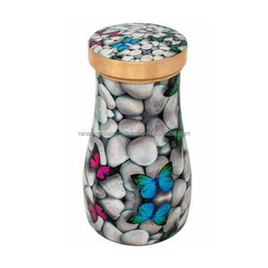 Pot de bouteille d'eau en cuivre Offre Spéciale de vente élevée avec motif imprimé pour le but de stockage direct de verres meilleur taux - Product Image 3