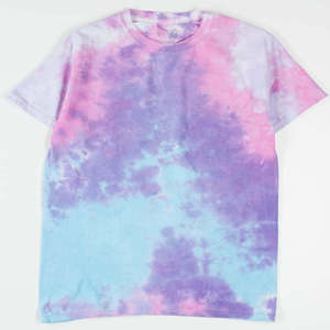 Camiseta Tie Dye Extra Grande Personalizada, 100% Algodón, 250GSM, Estilo Vintage, Streetwear para Hombre y Mujer, Lavado Ácido, con Etiqueta Privada - Product Image 3