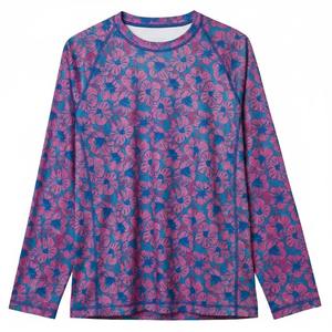 Camiseta de Protección Solar Personalizada de Primera Calidad, Ecológica, Transpirable, de Spandex y Poliéster, Cuello Redondo, Protección UPF50, Secado Rápido - Product Image 1