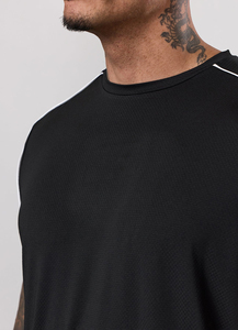 Camisetas de Hombre al por Mayor con Logotipo Personalizado, de Poliéster/Algodón, Corte Regular, Color Sólido, Tejido de Punto, Impresión Digital, Secado Rápido y Transpirables - Product Image 5