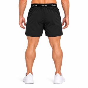 Pantalones Cortos Deportivos 2 en 1 Personalizados para Hombre, con Forro de Compresión de Malla, Bolsillo para Teléfono, Pantalones Cortos de Gimnasio con Bolsillos con Cremallera, Pantalones Cortos de Gimnasio Personalizados para Hombre - Product Image 4