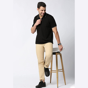 Polo uni de haute qualité pour hommes, décontracté, pour le golf, avec logo personnalisé, nouvelle arrivée, polo professionnel pour hommes - Product Image 4