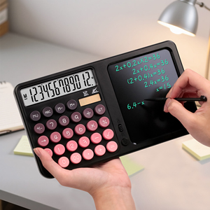 Vente en gros Tablette <span class=keywords><strong>graphique</strong></span> numérique LCD de 8 pouces <span class=keywords><strong>Calculatrice</strong></span> multifonction avec bloc-notes pour l'école et le bureau - Product Image 3