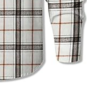เสื้อเชิ้ตผ้าแฟลนเนลผู้ชายสั่งตัดเย็บพิเศษ  ตกแต่งลายปักตามสั่ง  ใส่สบาย ระบายอากาศได้ดี  ป้องกันการยับ  เสื้อเชิ้ตผ้าแฟลนเนลสำหรับผู้ใหญ่ - Product Image 2